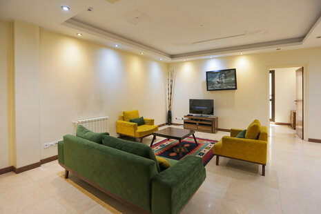 آپارتمان مبله دوخواب واحد 6 در میدان هفت تیر