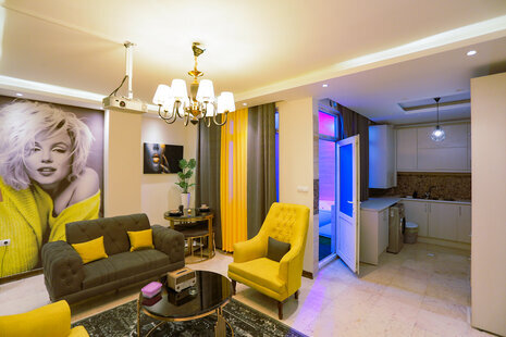 آپارتمان مبله تکخواب جکوزی دار در مولوی