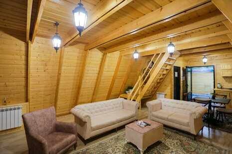 کلبه دوبلکس ارکیده دوخواب در مجتمع اقامتی رشت