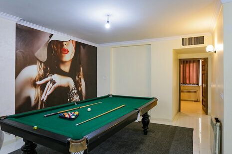 آپارتمان مبله دو خواب باران بیلیارد دار در سعادت آباد