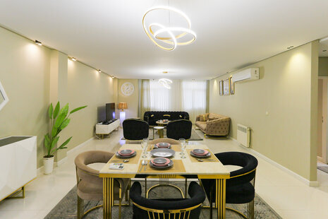 آپارتمان مبله دو خواب طبقه اول در سعادت آباد