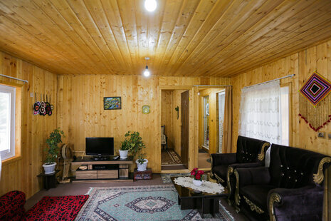 کلبه چوبی جنگلی تکخواب در ماسال