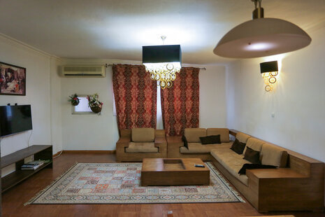 آپارتمان مبله دو خواب در شهرک صدف