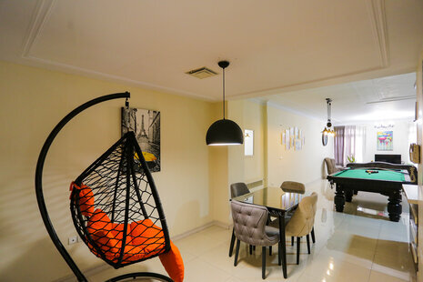 آپارتمان مبله دو خواب بیلیارد اشرفی اصفهانی کد (02)