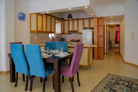 آپارتمان مبله دو خواب در کیش