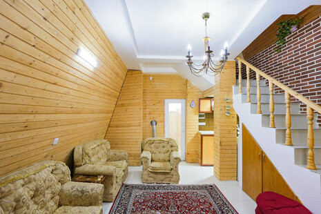 کلبه دوبلکس آرام در روستا چوبر