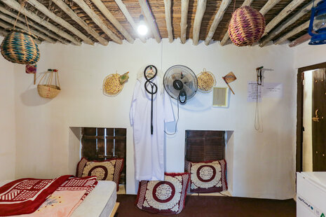 اتاق بادگیر در بومگری بندر لافت