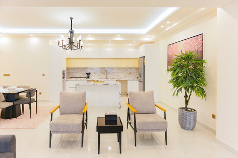 آپارتمان مبله 3 خواب لوکس B در ظفر2