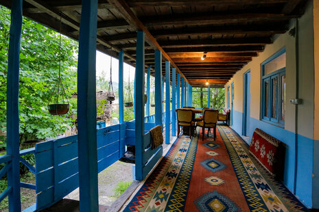 اتاق زمستان در اقامتگاه بومگردی آلا تی تی شفت