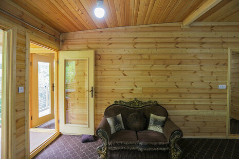 ویلا دوبلکس مبله چوبی سیکاس سبز در ماسال