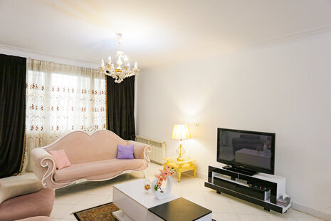 آپارتمان مبله دو خوابه سعادت آباد مروارید