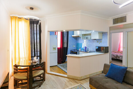 آپارتمان مبله دوخواب 8 در هتل آپارتمان در خیابان آزادی