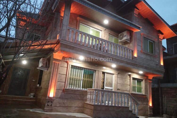 واحد مبله دو خواب در طبقه اول ویلای رامسر