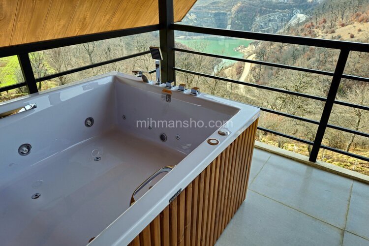 واحد دوبلکس دوخواب در طبقه دوم ویلا جنگلی گیسوم در بهشهر