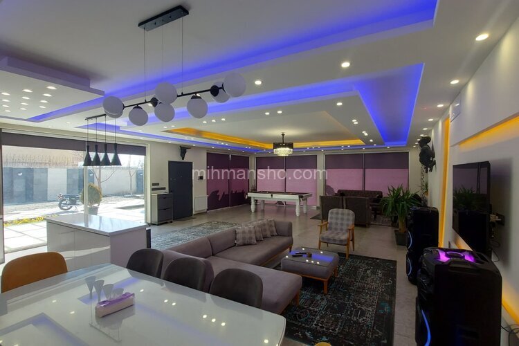 ویلا استخردار 4 خواب آفتاب در ساوجبلاغ