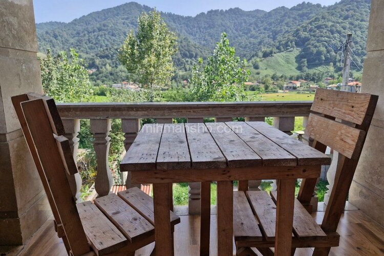 واحد دو خواب در طبقه همکف ویلا قلعه رودخان در فومن