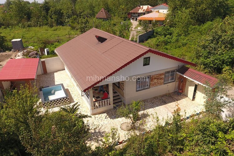 ویلا زیبا دربست مبله دوخواب در لاهیجان