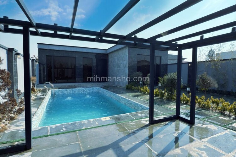 ویلا استخردار دوخواب مبله سهیلیه در ساوجبلاغ