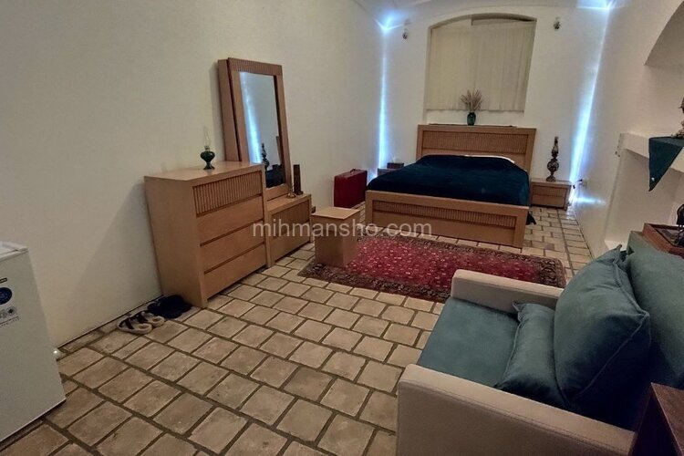 اتاق ترمه مستردار در بوم‌ گردی نوش آباد