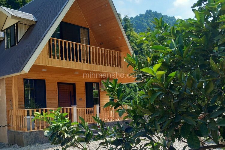 کلبه سوئیسی دوبلکس رویایی فرهان 2 در ماسال