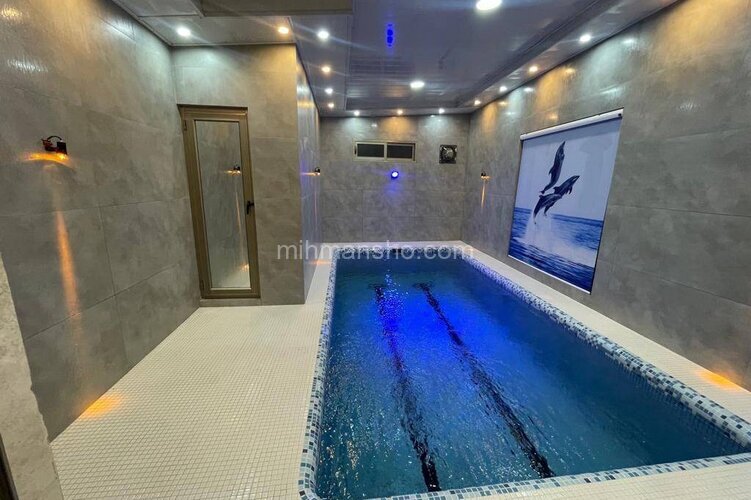 ویلای دو خواب استخردار ساحلی نوساز در محمودآباد