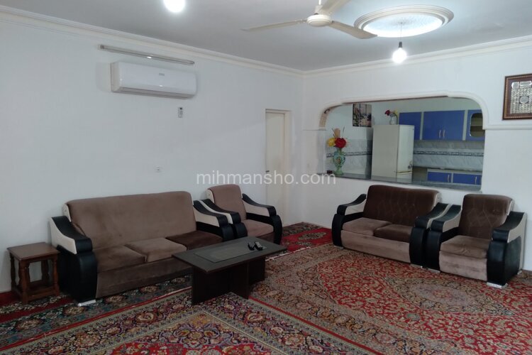 واحد دو خواب طبقه همکف ویلا در رامسر