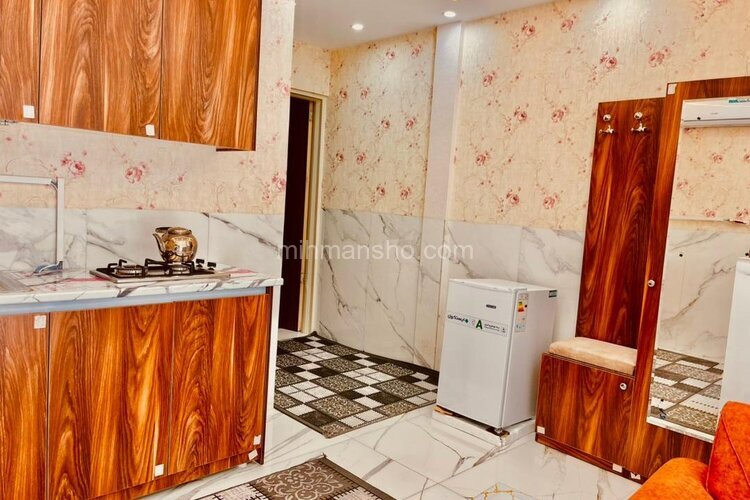 واحد مبله تک خواب 9 در هتل آپارتمان همدان