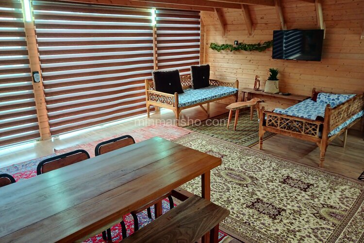 کلبه دوبلکس سوئیسی شبره در سوادکوه