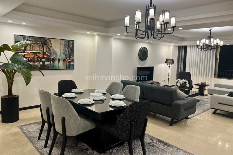 آپارتمان مبله دو خواب در پاسداران