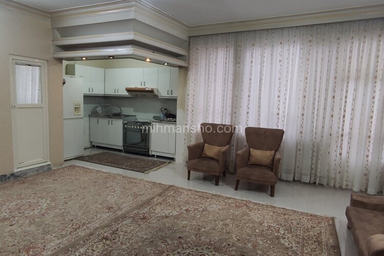 آپارتمان مبله دو خواب 1 در مشهد