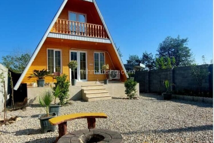 کلبه سوئیسی مبله تکخواب یاس در ماسال