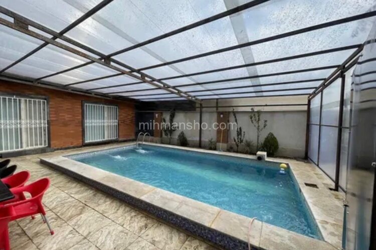 ویلا استخردار مبله دوخواب ماهلین در کردان