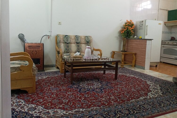 آپارتمان مبله تکخواب طبقه همکف در شیراز