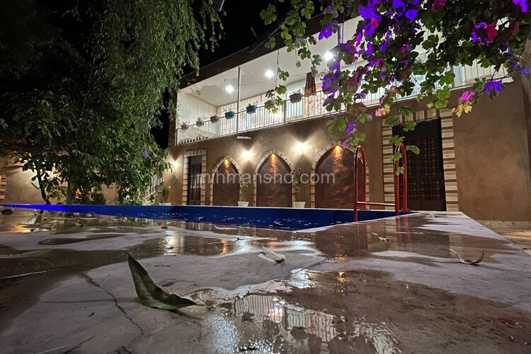 ویلا دو خواب مبله در باغ بهادران