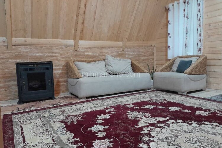 کلبه سوئیسی مبله تکخواب خدابخش در ماسال