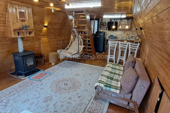 کلبه دوبلکس سوئیسی تکخواب مانا در خوانسار