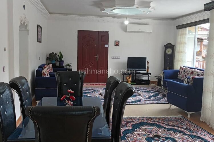 واحد مبله دوخواب در طبقه اول ویلا در چابکسر