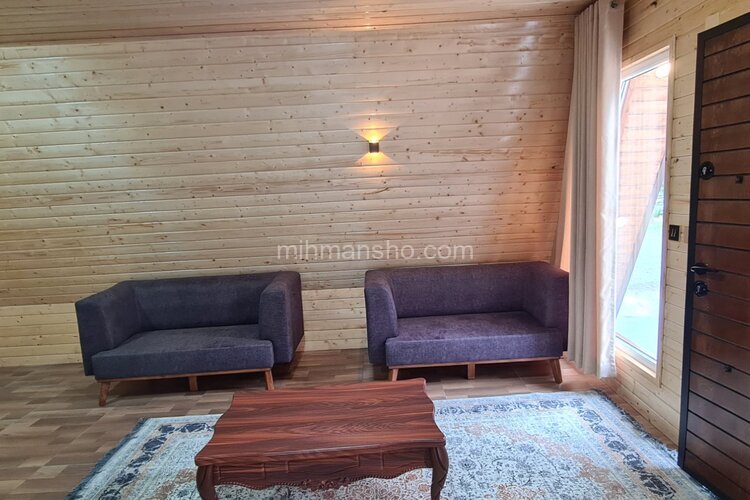 کلبه سوئیسی دوبلکس تکخواب گلفام در بابلسر