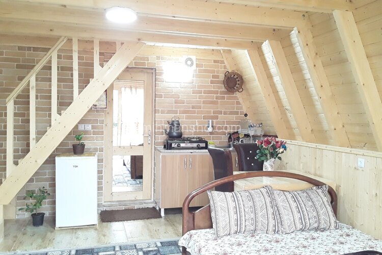 کلبه سوئیسی دوبلکس تکخواب در سوادکوه