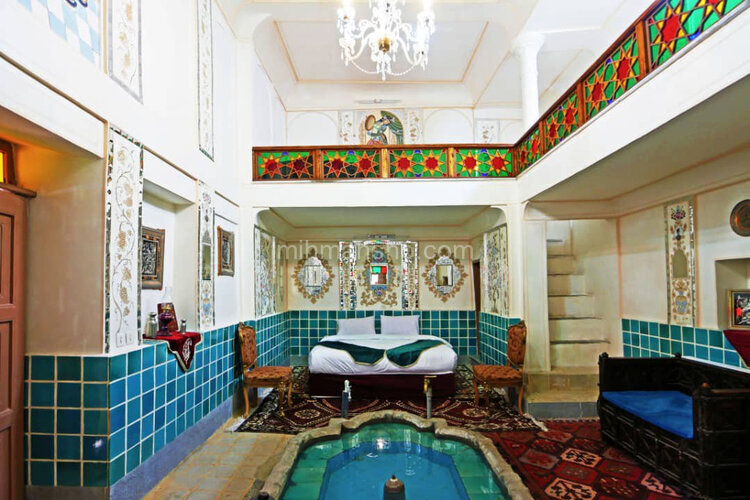 اتاق 4 نفره حوضخانه در هتل اصفهان