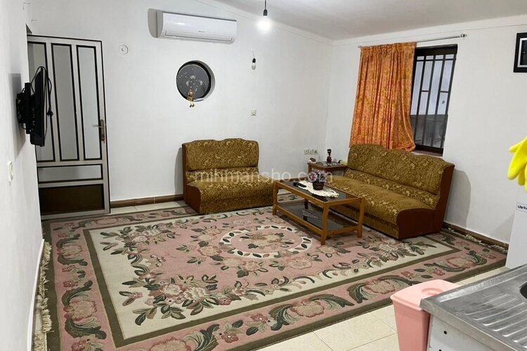 واحد مبله تکخواب مه و مهر 2  طبقه اول ویلا در چالوس