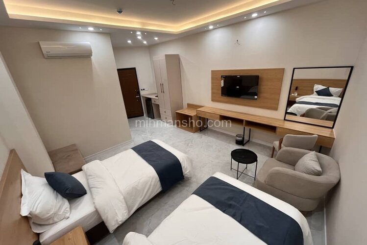 واحد توئین اقتصادی در هتل فیروزکوه