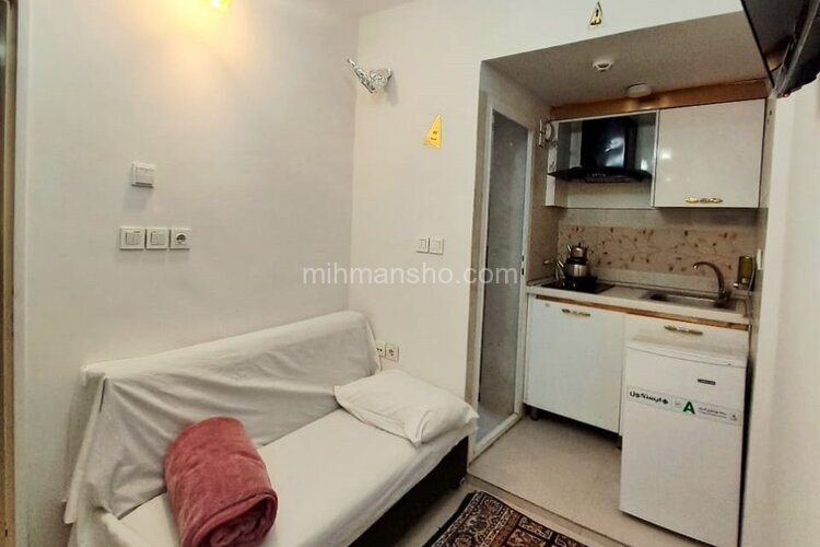 واحد مبله تکخواب در هتل آپارتمان در مشهد