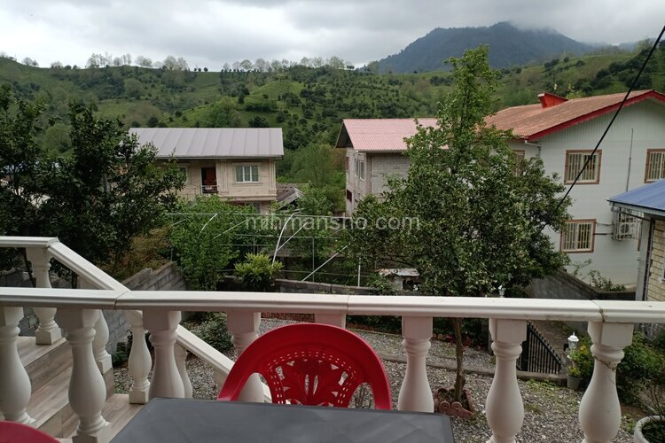 واحد دوخواب در طبقه همکف ویلا خانه سبز رانکوه در املش | نمای اصلی