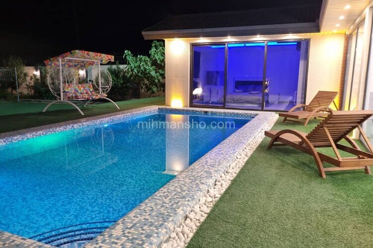 ویلا استخردار 4 خواب آفتاب در ساوجبلاغ