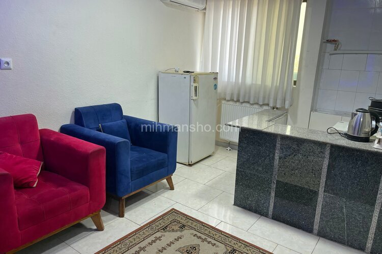 واحد مبله تک خواب (112) در هتل آپارتمان در قائمشهر