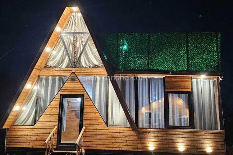 کلبه سوئیسی تکخواب حسام 2 در لاهیجان