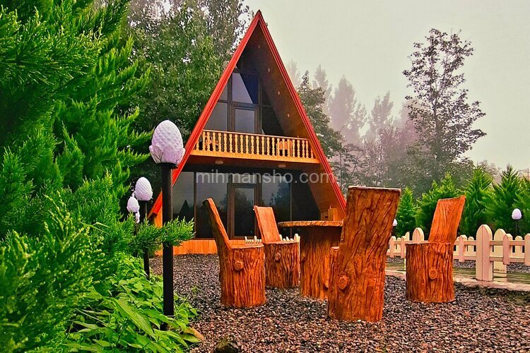 کلبه سوئیسی آرامش در سوادکوه