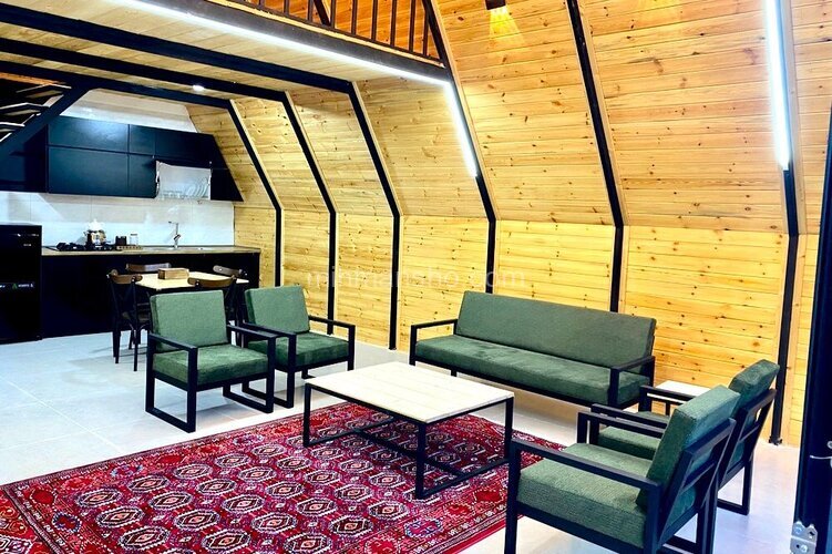 کلبه سوئیسی دوبلکس مبله تکخواب  ژاو در  ماسال