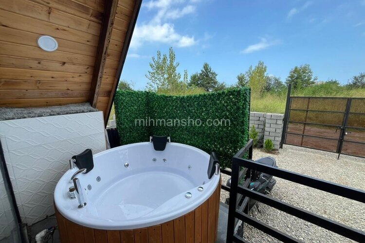 کلبه سوئیسی دوبلکس دوخواب هاوراز در چالوس